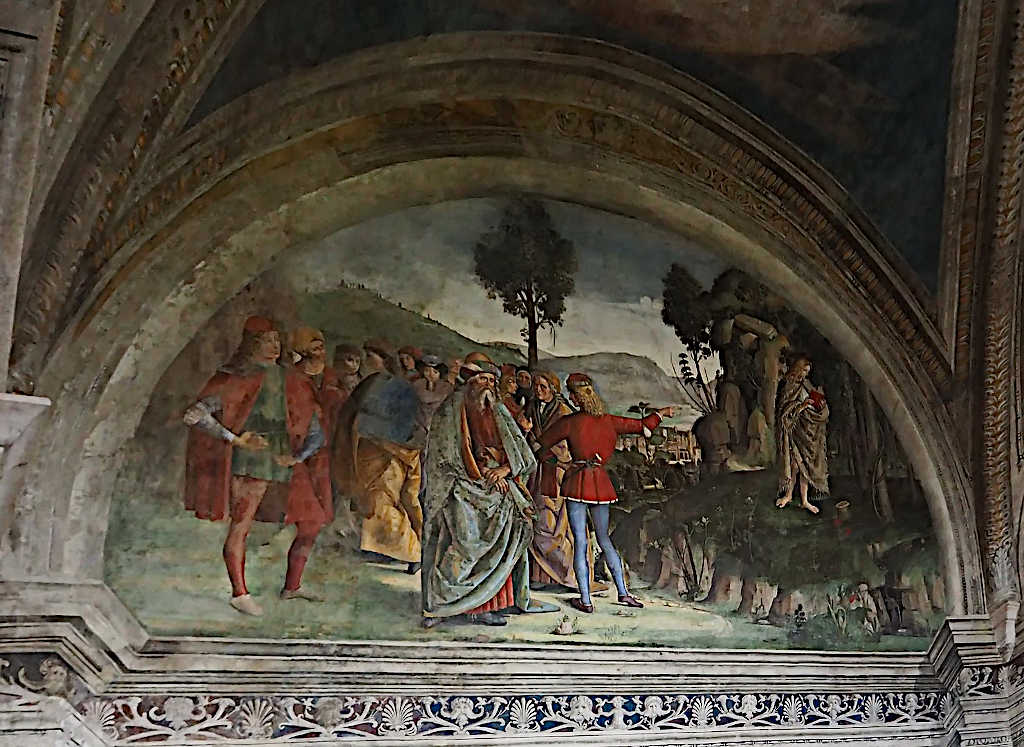 Капелла Буфалини, пинтуриккио, пинтуриккьо